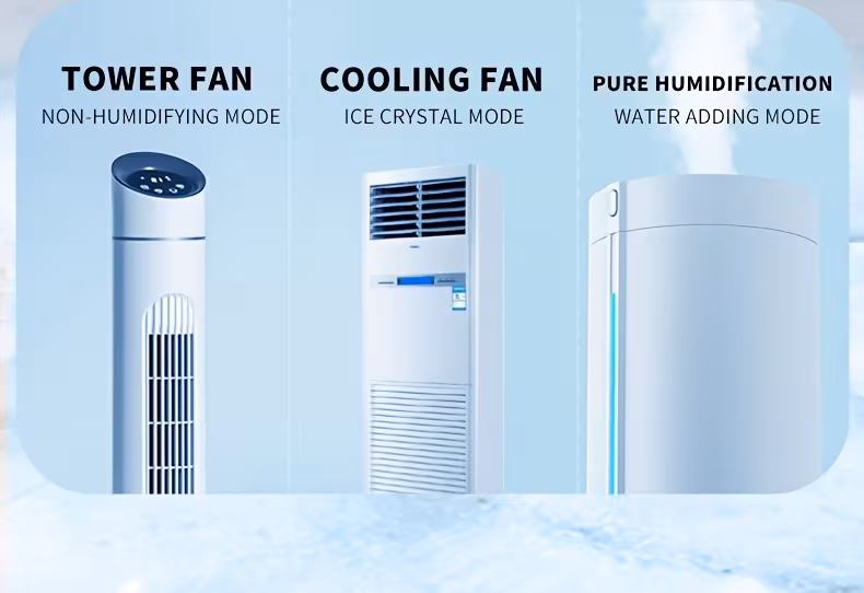 Three-in-One Cooling Fan