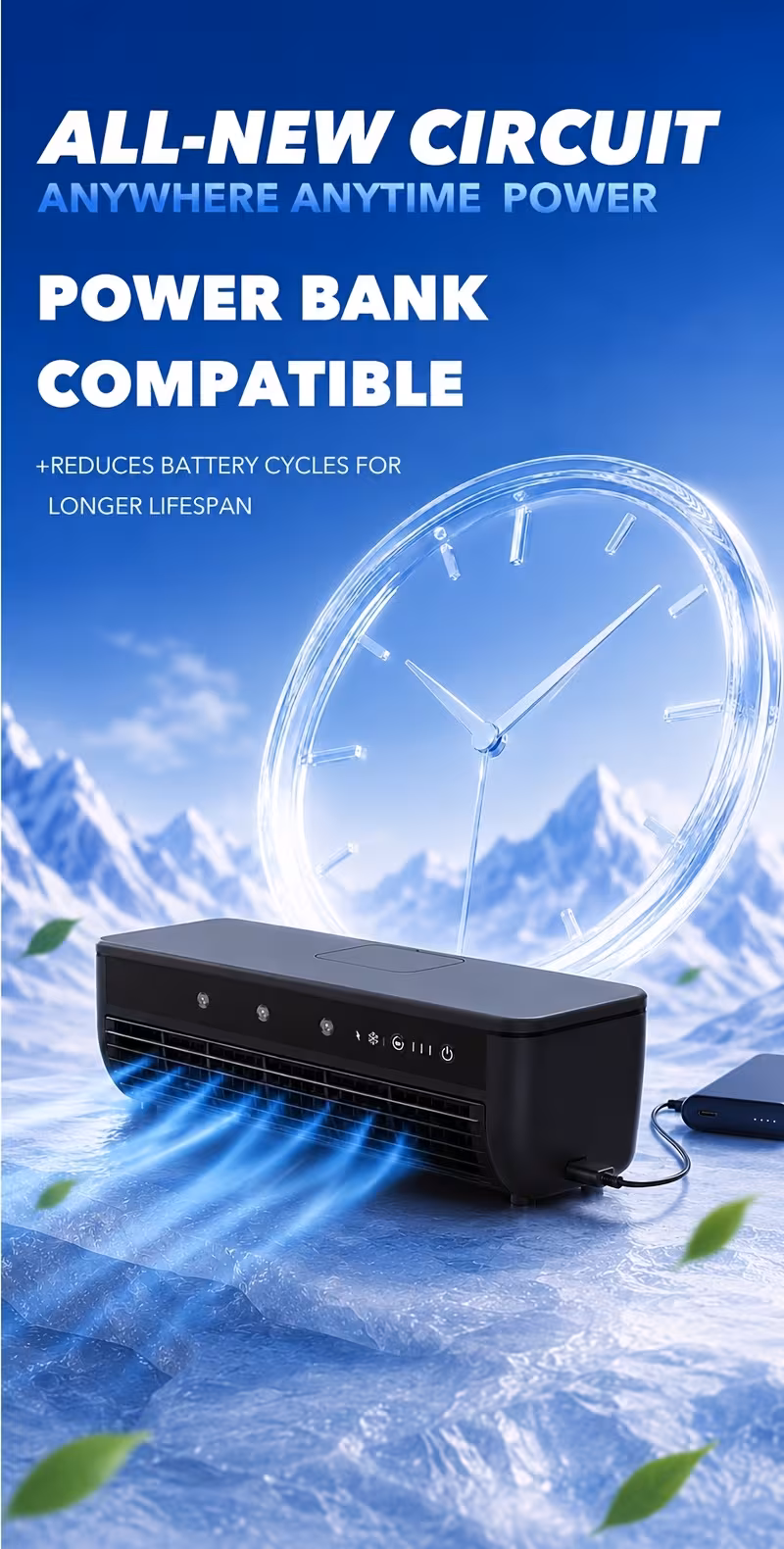 Rechargeable Mini Air Cooler