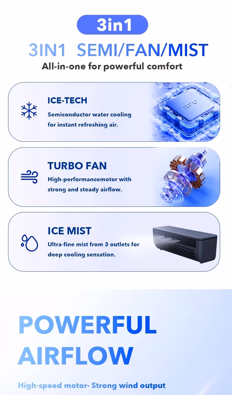 Rechargeable Mini Air Cooler