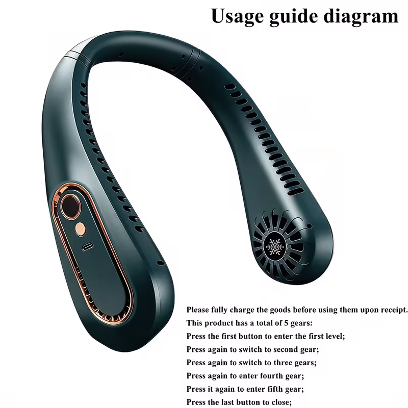 Digital Neck Cooling Fan