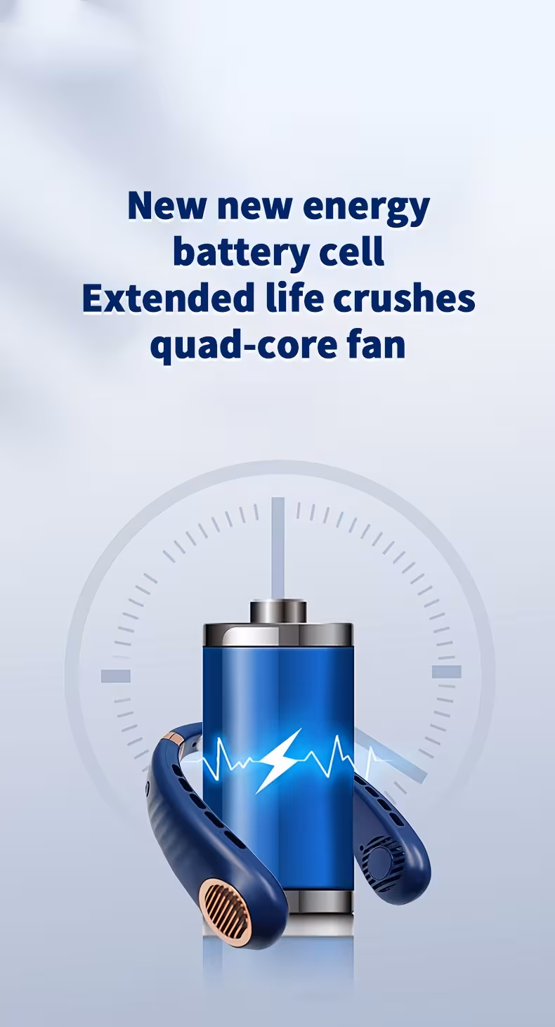 Bladeless Neck Cooling Fan