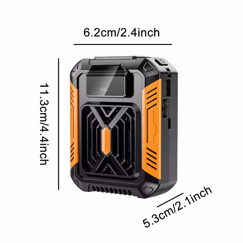 Rugged Waist Clip Fan