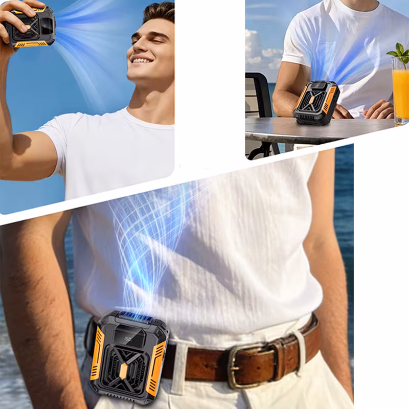 Rugged Waist Clip Fan