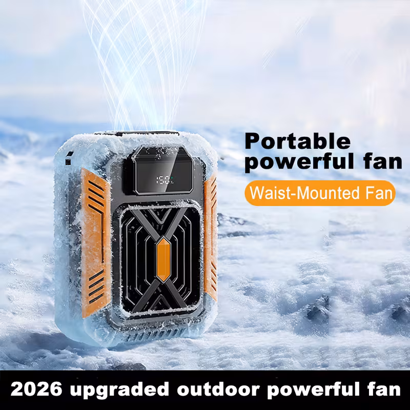Rugged Waist Clip Fan