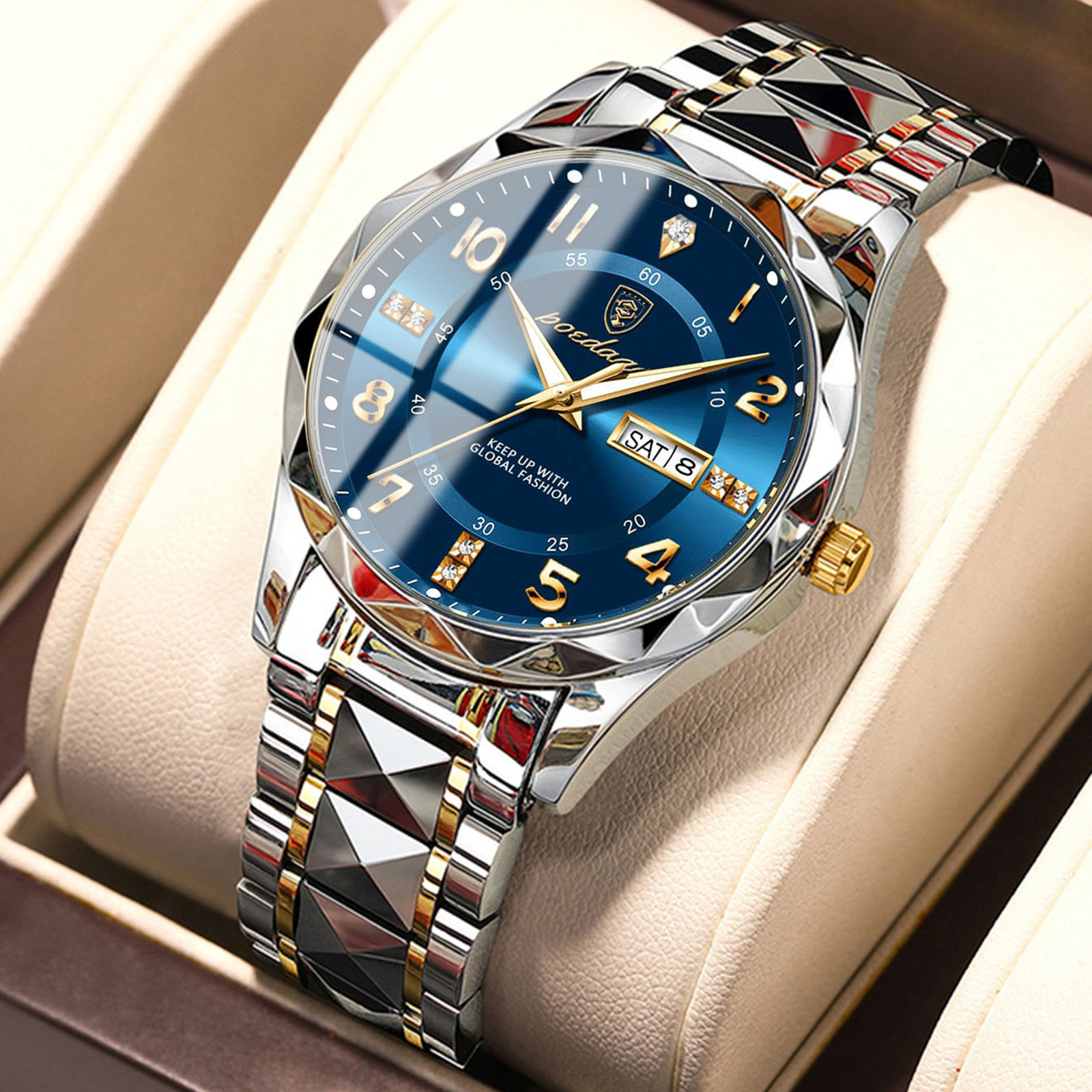 POEDAGAR 858 Luxury Quartz Watch