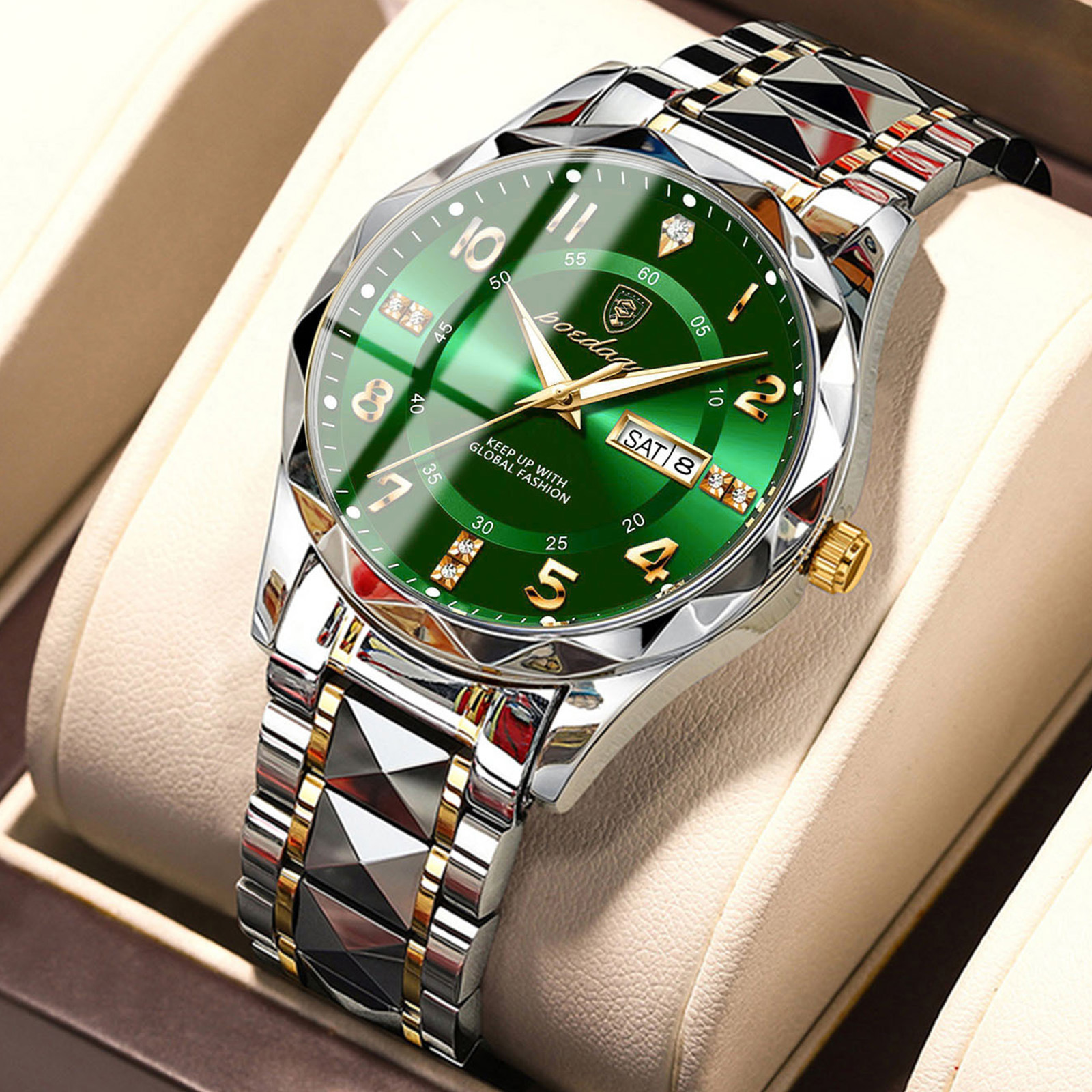 POEDAGAR 858 Luxury Quartz Watch